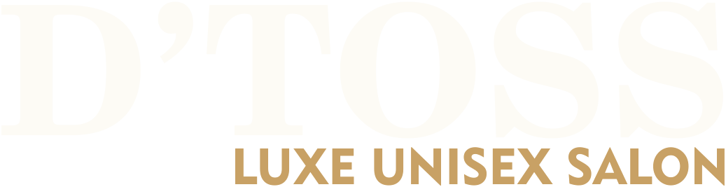 D'Toss Luxe Unisex Salon logo (light)